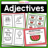 Adjectives Activities | Worksheets - Poster - Creative Wri