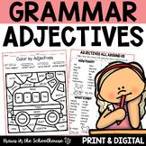 Adjectives Worksheets and Activities to Teach Grammar and 
