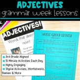 Adjectives Activities and Lesson Plans for Third Grade