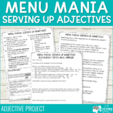 Adjectives Activity | Grammar Creative Project for Upper E