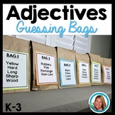 Adjectives Activities Guessing Bags