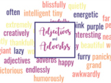Adjectives & Adverbs Powerpoint With Online Activities!