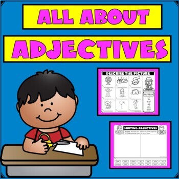 Preview of Adjectives | All About Adjectives Worksheets