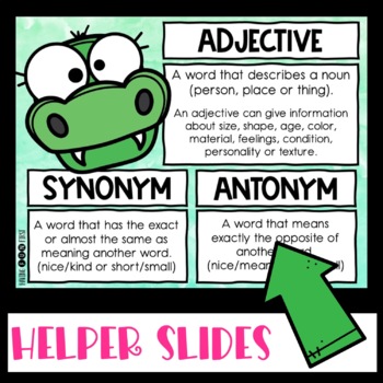 Antonyms & Synonyms - ReadingMadeEZ.com