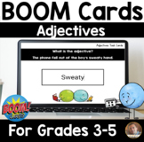Adjectives BOOM Deck for Grades 3-5: Set of 17 Cards