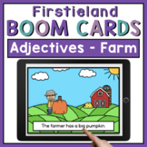 Adjectives Boom Cards Grammar Digital Distance Learning