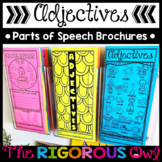 Adjectives Brochures - Parts of Speech & Grammar Activities