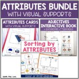 Attributes Speech Therapy Activities - Question Cards, Sor
