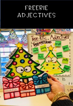 Preview of Christmas Tree Adjectives