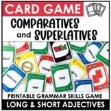 Adjectives :  Comparative and Superlative Card Game