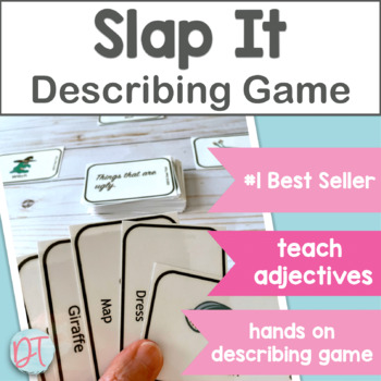 Preview of Adjectives Describing Words Game | Speech Therapy