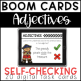 Adjectives Distance Learning Boom Cards