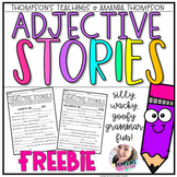 Adjectives Stories FREEBIE