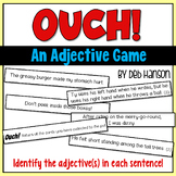 Adjectives Game for 3rd and 4th Grades: OUCH Game for Smal