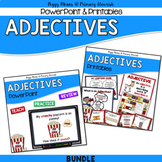 Adjectives - PowerPoint, Posters, Printables, Games {Bundle}