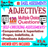 Adjectives: Grammar Practice and Reviews. 5th - 6th Grade 