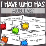I Have Who Has Game | Identifying Adjectives