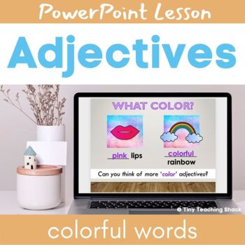 Preview of Adjectives Interactive PowerPoint