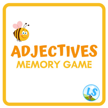Preview of Adjectives - Memory Game to print - Matching Game