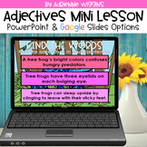Adjectives Mini Lesson (PPT & Google Classroom) Distance Learning