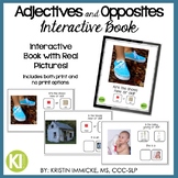 Adjectives & Opposites Interactive Book 3 versions