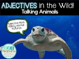 Adjectives Parts of Speech Grammar - Talking Animals Practice
