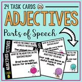 Adjectives Parts of Speech Task Cards