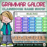 Adjectives PowerPoint Game Show for 5th Grade