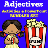 Adjectives | 1st 2nd 3rd Grade | PowerPoint | Worksheets A