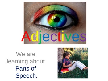 Preview of Adjectives Presentation