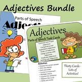 Adjectives Task Card and Slide Presentation Bundle
