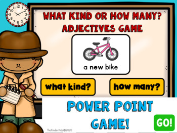 Preview of Adjectives: What Kind, How Many PowerPoint Game