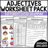 Adjectives - Worksheet Pack With Answers