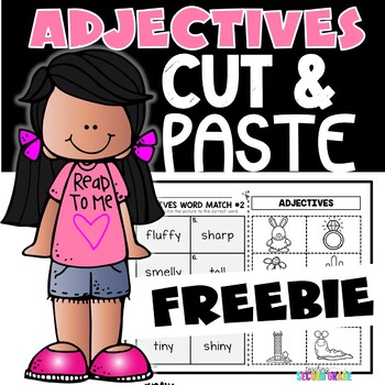 Preview of Adjectives Worksheets FREEBIE