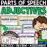 Adjectives Worksheets Grammar Activities Parts of Speech P