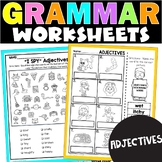 Adjectives Worksheets for 1st and 2nd Grade - Cut Paste In