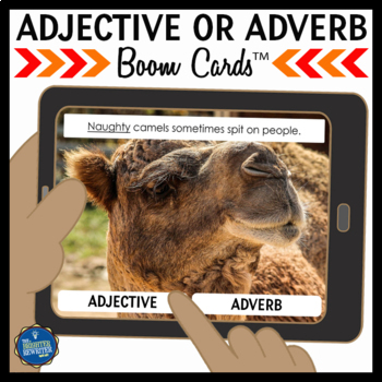 Preview of Adjectives and Adverbs Boom Cards