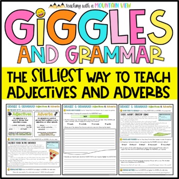 Preview of Adjectives and Adverbs Grammar Worksheets