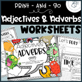 Adjectives and Adverbs Worksheets | Practice in Context | 