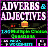 Adjectives and Adverbs Worksheets, Review, & Practice. 5th