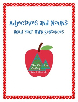 Preview of Adjectives and Nouns: Build Your Own Sentences