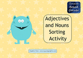 Adjectives and Nouns Sorting Activity for SMART Board