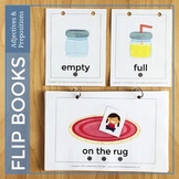 Adjectives and Prepositions Grammar Flip Books or Visual P