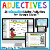 Adjectives Google Slides Paperless Digital Activities - Di