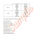Adjectives: guided student note