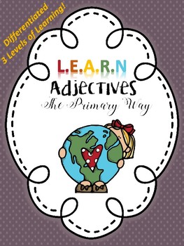 Preview of Adjectives the Kindergarten Way! -  Color Words