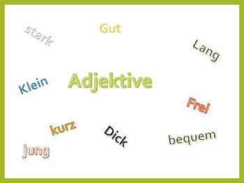 Preview of Adjektive-