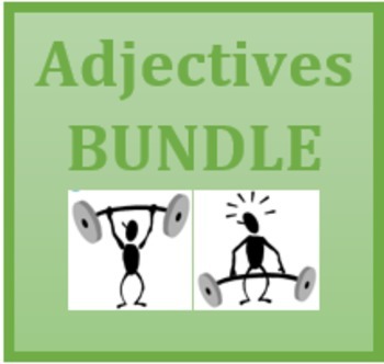 Preview of Adjetivos (Portuguese Adjectives) Bundle