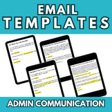Admin Communication | Teacher Boundaries Plug n Play Email