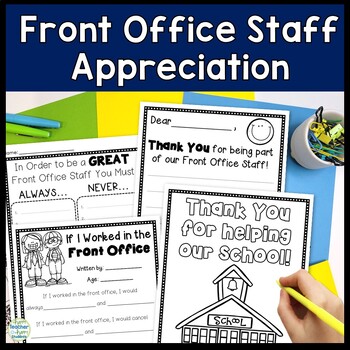 Preview of Administrative Professionals Day Thank You | Front Office Staff Appreciation
